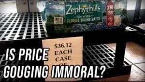 Both Sides: Is Price Gouging Immoral?