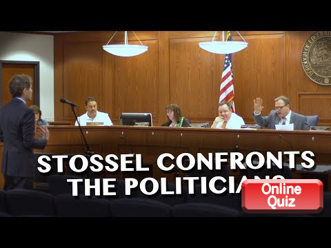 Stossel Confronts Politicians