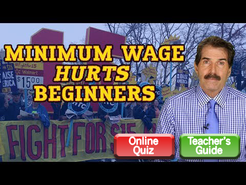Minimum Wage Hurts Beginners