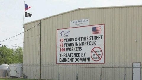 Protest Signs Not Allowed