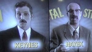 Keynes vs. Hayek