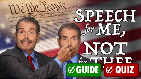 Speech for Me, Not for Thee